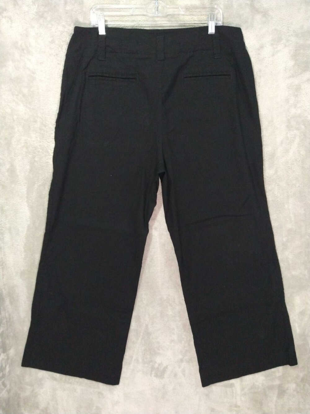 Maeve Anthropologie Pants Womens 18W Black Colette Wide Leg Linen Blend - Picture 2 of 10